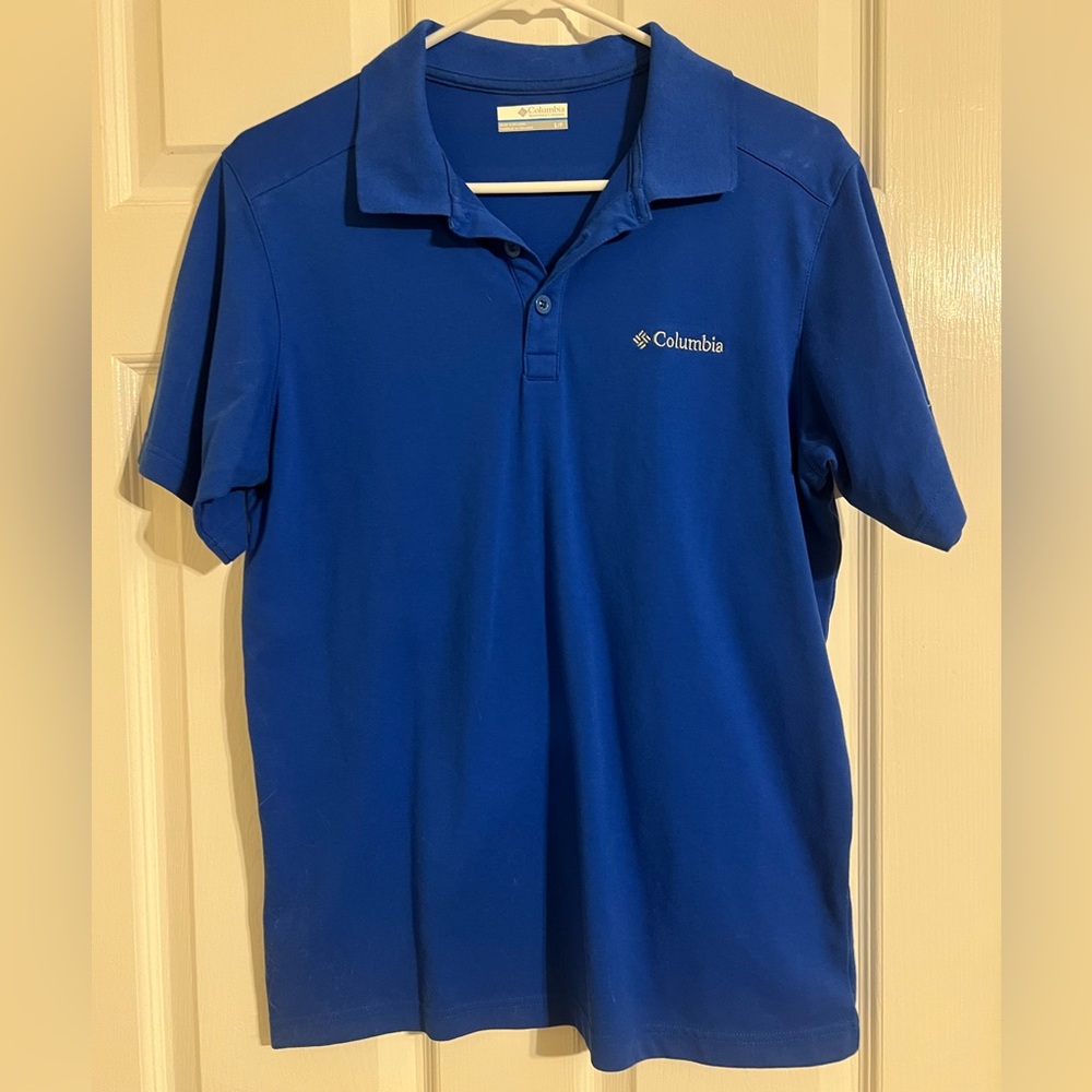 Columbia Men's Vibrant Blue Polo